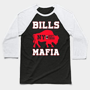 Bills Mafia Football Baseball T-Shirt